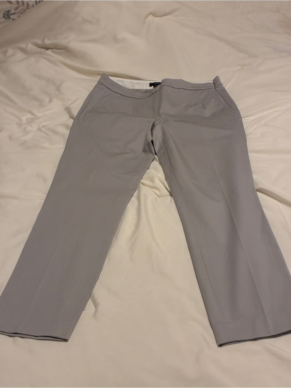 JCrew soft gray  4tall pants new with tags